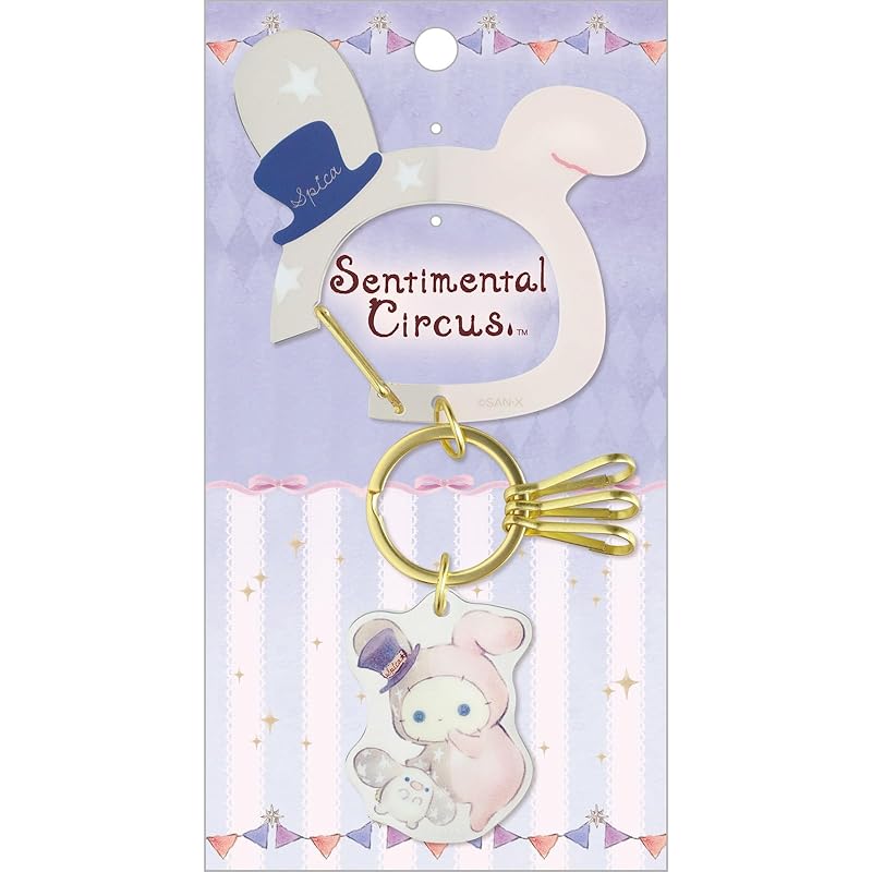 San-X sentimental circus Spica and the child of the face constellation carabiner key charm Spica AB30902 Size: Approximately H160 x W85mm
San-X sentimental circus Spica and the child of the face constellation carabiner key charm Spica AB30902 Size: Approximately H160 x W85mm