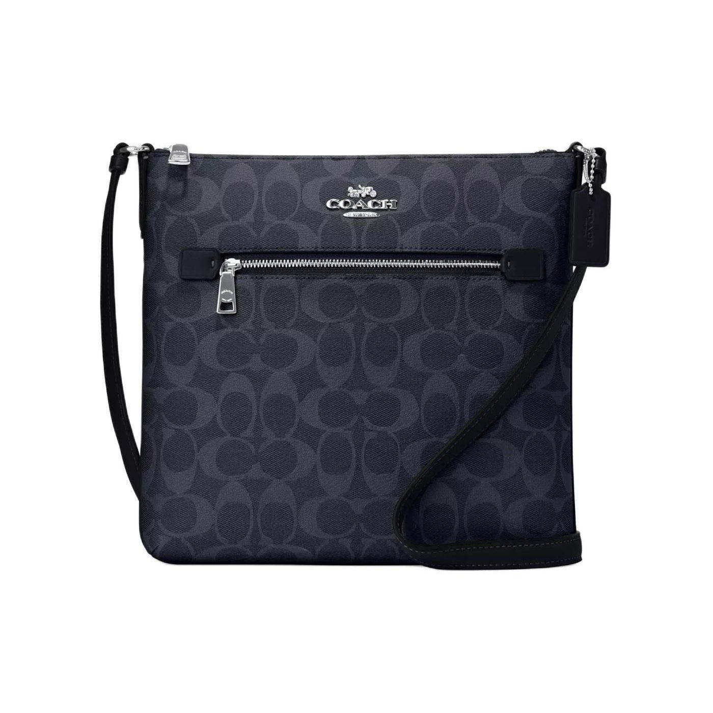 Coach Rowan 26 Classic Monogram Zip Closure Coated Canvas Crossbody Bag Medium Women crossbody bag Midnight-Navy CS192-SVN2V Basic Set (Bag+Dust Bag)
Coach Rowan 26 Classic Monogram Zip Closure Coated Canvas Crossbody Bag Medium Women crossbody bag Midnight-Navy CS192-SVN2V Basic Set (Bag+Dust Bag)