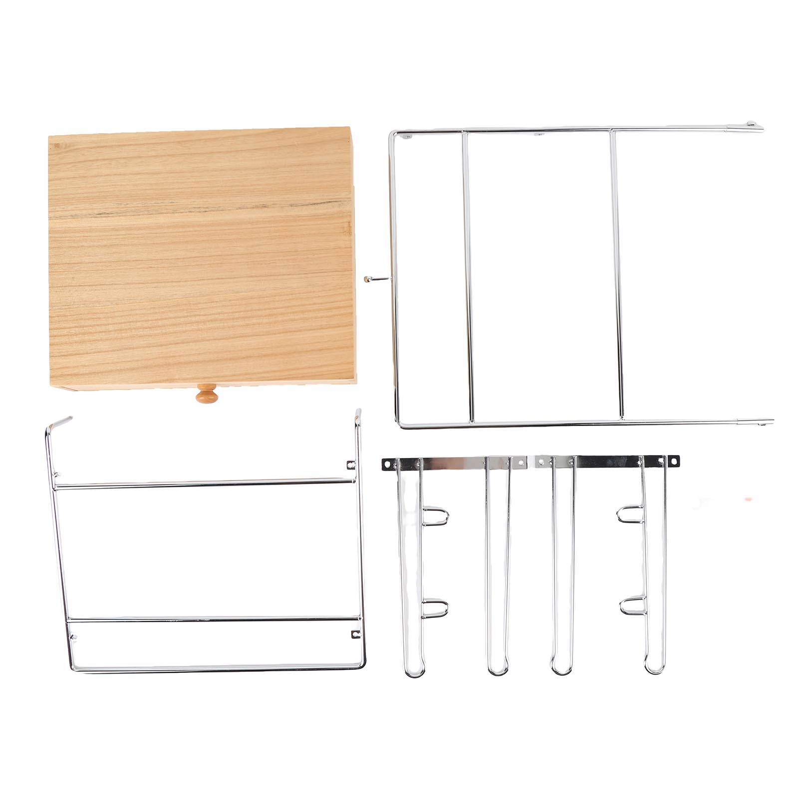 Shopping Bag Stand Chrome Plated Grocery Bag Holder Stand with Wood Drawer Base for Supermarket Restaurant Commercial Use
Shopping Bag Stand Chrome Plated Grocery Bag Holder Stand with Wood Drawer Base for Supermarket Restaurant Commercial Use
