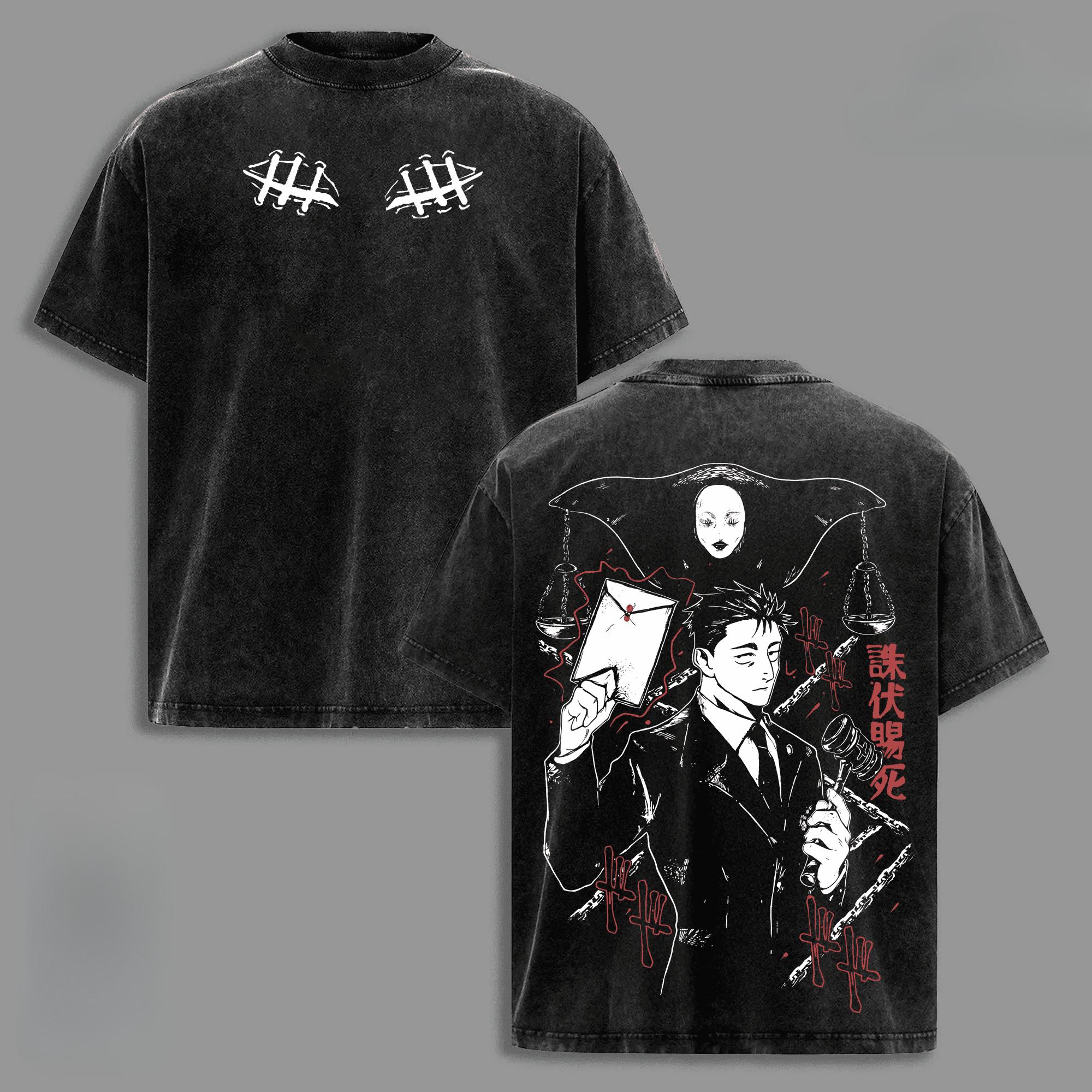 Jujutsu Kaisen Higuruma Hiromi Graphic Tee Men Vintage Clothing Washed Tshirt Casual T-shirt Harajuku T Shirt 3XL
Jujutsu Kaisen Higuruma Hiromi Graphic Tee Men Vintage Clothing Washed Tshirt Casual T-shirt Harajuku T Shirt 3XL