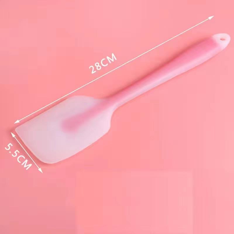 Silicone Baking Spatula Heat Resistant Flexible Kitchen Scraper with Long Handle for Mixing Folding and Scraping Batter Dough and Food Preparation One Size
Silicone Baking Spatula Heat Resistant Flexible Kitchen Scraper with Long Handle for Mixing Folding and Scraping Batter Dough and Food Preparation One Size