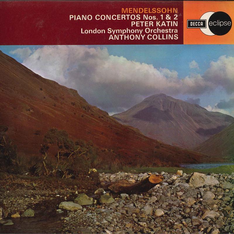 LP Record FELIX MENDELSSOHN-BARTHOLDY ; PETER - Piano Concertos Nos. 1 & 2 ECS627 Decca 1971 UK Classical Used
LP Record FELIX MENDELSSOHN-BARTHOLDY ; PETER - Piano Concertos Nos. 1 & 2 ECS627 Decca 1971 UK Classical Used