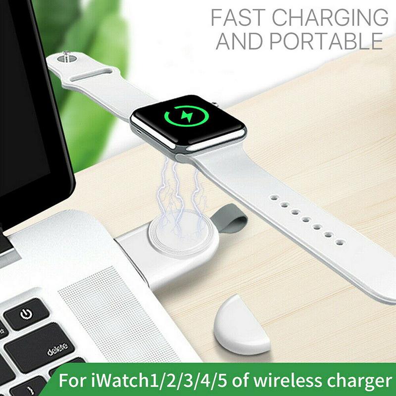 Lvye Портативное ультратонкое беспроводное зарядное устройство USB для Apple iWatch Series 5/4/3/2/1
Lvye Портативное ультратонкое беспроводное зарядное устройство USB для Apple iWatch Series 5/4/3/2/1