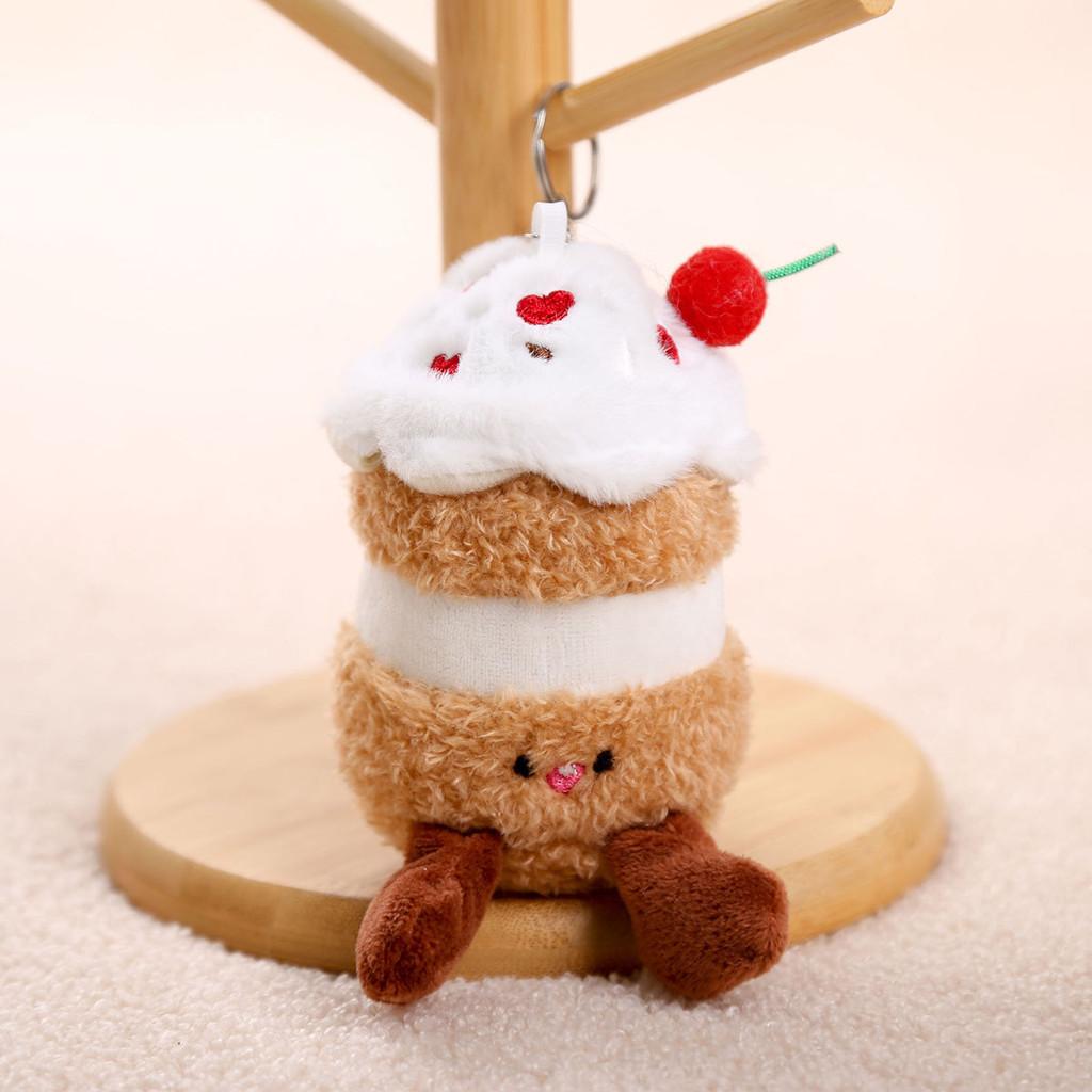 Cute Plush Cake Doll Keyring With Short Plush Material For Kids And Teens коричневий
Cute Plush Cake Doll Keyring With Short Plush Material For Kids And Teens коричневий