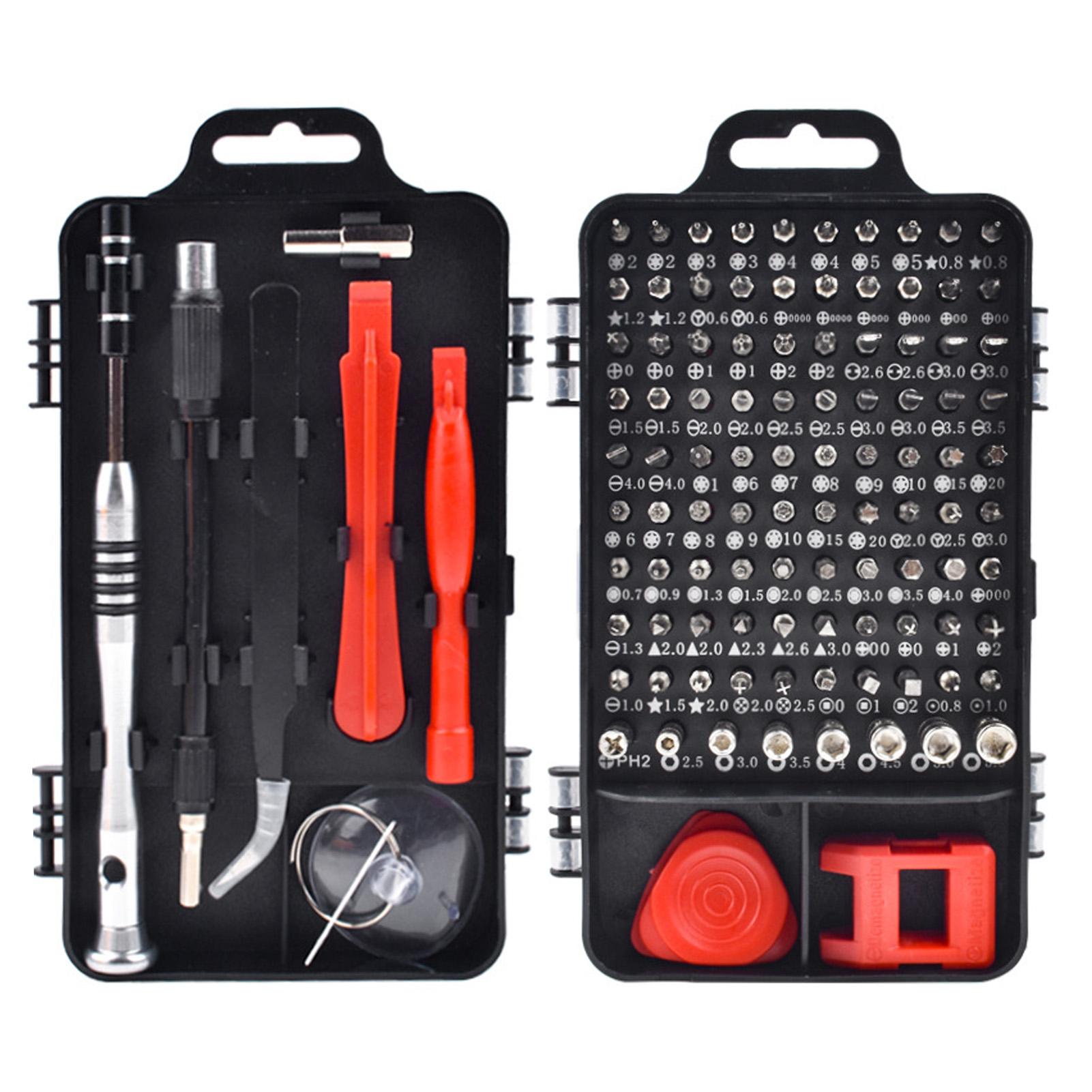 110 in 1 Phone Repair Screwdriver Set Multifunctional Magnetic Screwdriver Kit for Laptop Watch
110 in 1 Phone Repair Screwdriver Set Multifunctional Magnetic Screwdriver Kit for Laptop Watch