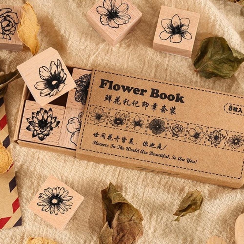 Wood Plant Seal Vintage Planner Seal Decorative Accessories Account Stamp Scrapbooking Style A
Wood Plant Seal Vintage Planner Seal Decorative Accessories Account Stamp Scrapbooking Style A