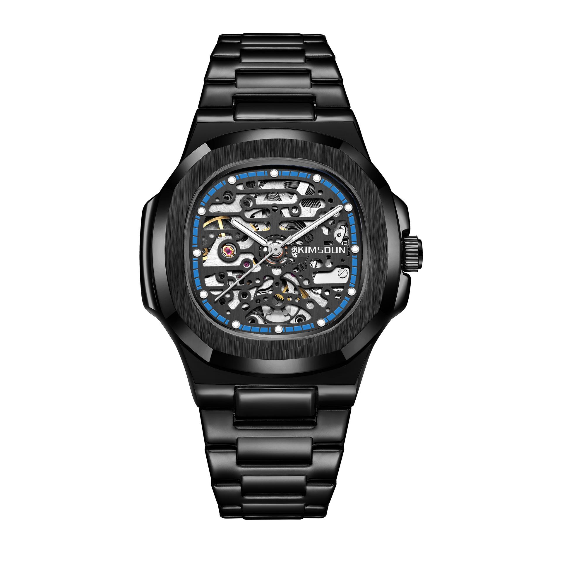 KIMSDUN Nautilus Watch Hollow out Mechanical Watchy Повністю автоматичний чоловічий годинник Glow Watch Водонепроникний чоловічий годинник
KIMSDUN Nautilus Watch Hollow out Mechanical Watchy Повністю автоматичний чоловічий годинник Glow Watch Водонепроникний чоловічий годинник
