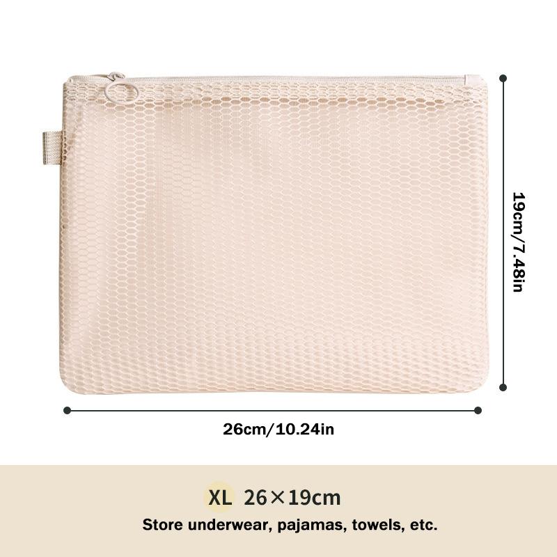 Travel Makeup Storage Bags Mesh Coin Purse Simple Portable Mini Bag Multi-Purpose Square Bag Double-Layer Zipper Card Holder L
Travel Makeup Storage Bags Mesh Coin Purse Simple Portable Mini Bag Multi-Purpose Square Bag Double-Layer Zipper Card Holder L