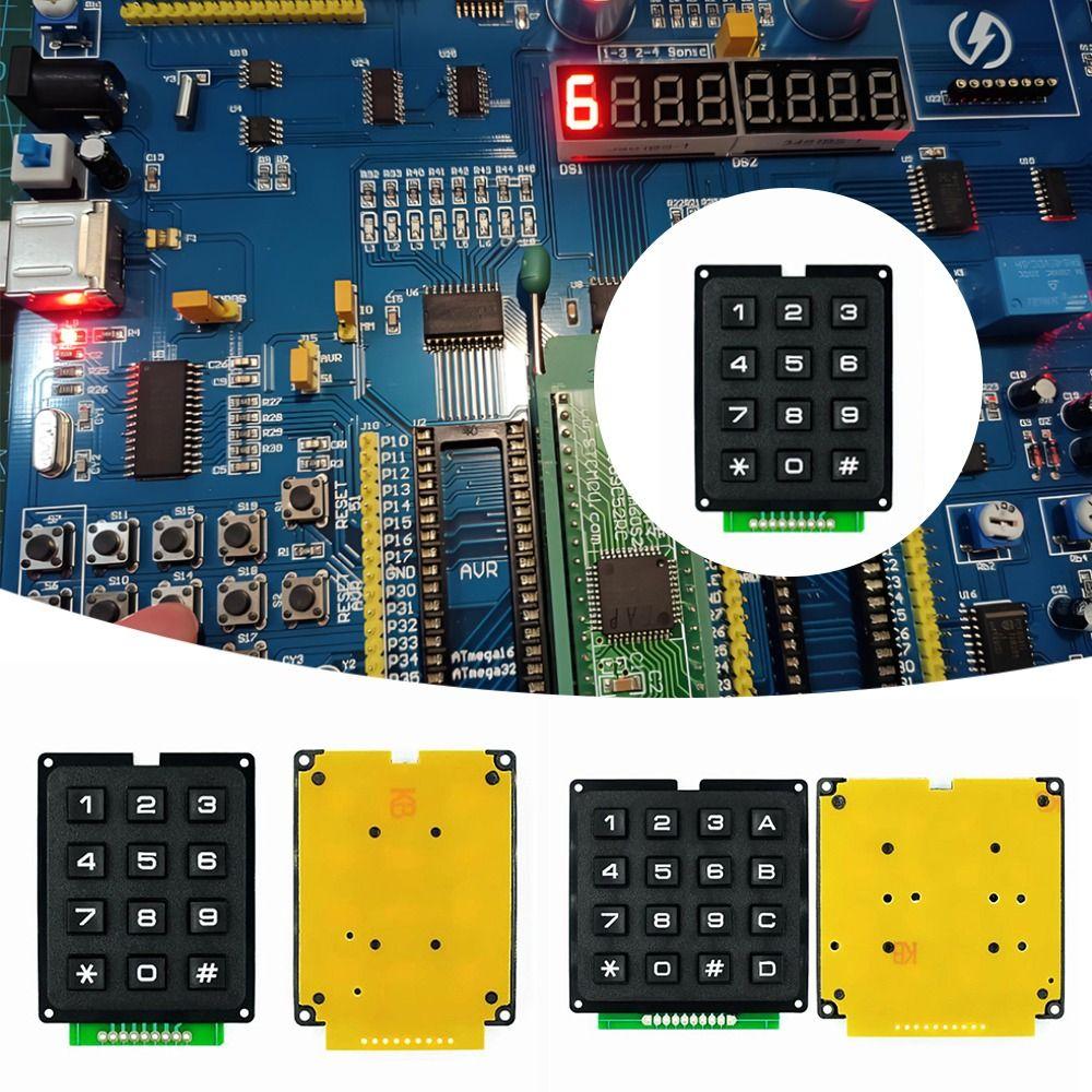 DIY Matrix Switch Keyboard 3*4/4*4 Keypad Array Module Industrial Keypad for Arduino/Raspberry Pi 12key
DIY Matrix Switch Keyboard 3*4/4*4 Keypad Array Module Industrial Keypad for Arduino/Raspberry Pi 12key