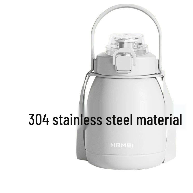 Stylish Large Capacity Thermos Cup for Girls - Portable Sports Bottle with Straw 800ML (Portable handle)
Stylish Large Capacity Thermos Cup for Girls - Portable Sports Bottle with Straw 800ML (Portable handle)