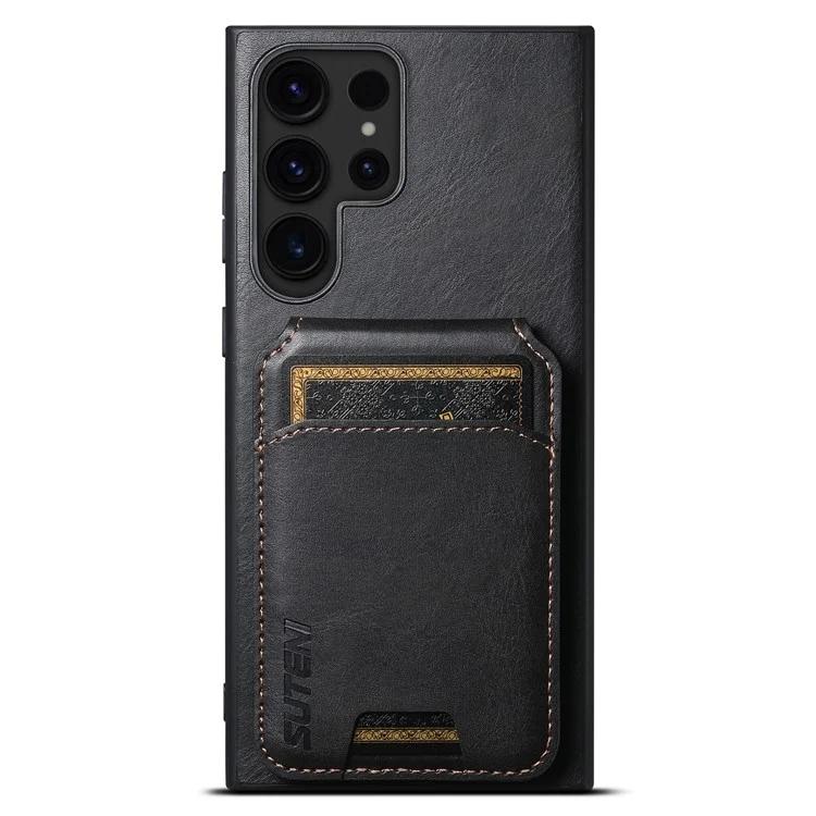 SUTENI H02 Чехол для сотового телефона Samsung Galaxy S24 Ultra с вертикальной откидной крышкой восковой текстуры
SUTENI H02 Чехол для сотового телефона Samsung Galaxy S24 Ultra с вертикальной откидной крышкой восковой текстуры