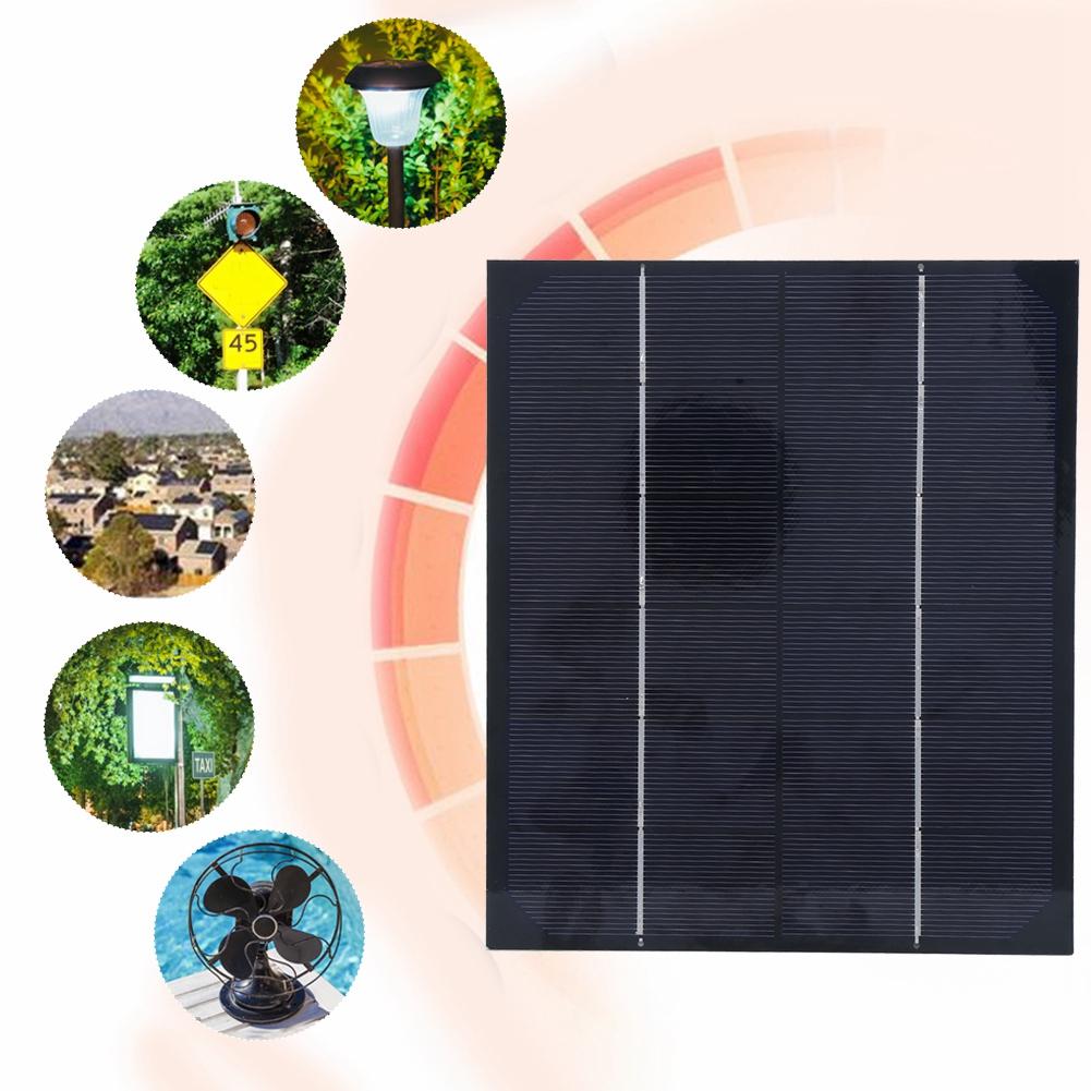 6W 6V Monocrystalline Silicon Solar Panel Outdoor for DIY Battery Charger Power Supply
6W 6V Monocrystalline Silicon Solar Panel Outdoor for DIY Battery Charger Power Supply