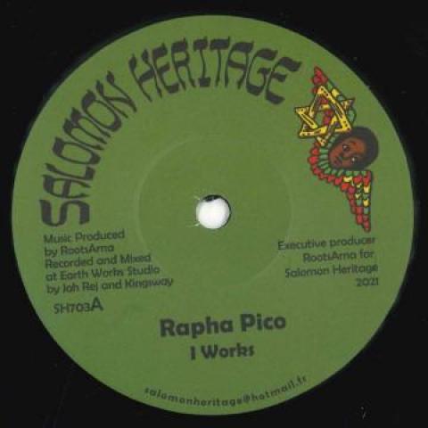 7inch Record RAPHA PICO - I Works / I Dub SH703 Salomon Heritag 2021 Europe Reggae, Ska & Dub
7inch Record RAPHA PICO - I Works / I Dub SH703 Salomon Heritag 2021 Europe Reggae, Ska & Dub