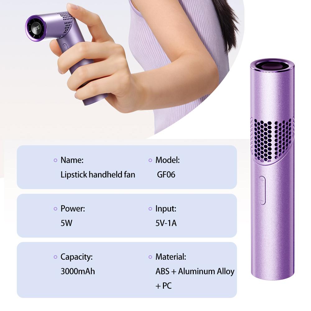 New Creative Foldable handheld small fan Outdoor mini high-speed with 199 levels portable USB charging foldable lipstick mini fan TS82-GF06-PK
New Creative Foldable handheld small fan Outdoor mini high-speed with 199 levels portable USB charging foldable lipstick mini fan TS82-GF06-PK