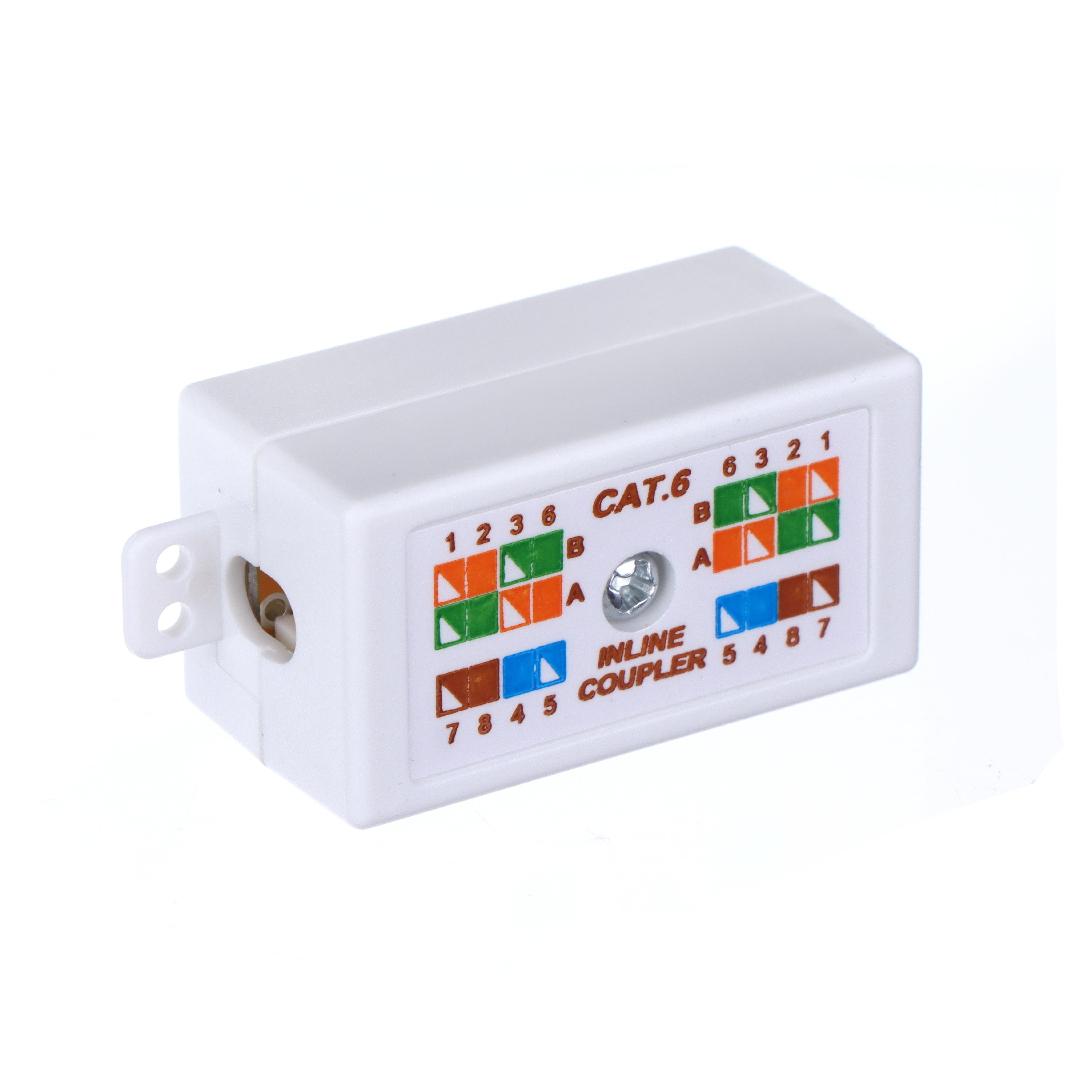 1 шт. Вставний Krone з єднувач для обтиску для мережевих кабелів Cat6/Cat5E Ethernet RJ45 Настільна інформаційна коробка Розподільна коробка
1 шт. Вставний Krone з єднувач для обтиску для мережевих кабелів Cat6/Cat5E Ethernet RJ45 Настільна інформаційна коробка Розподільна коробка