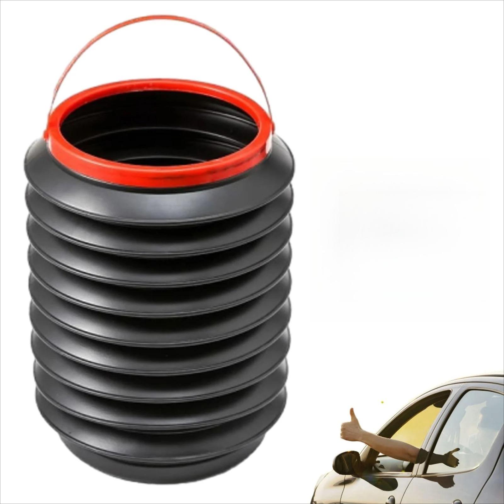 1pc Telescopic Car Garbage Can, Expandable Storage Bin with Leak-Proof Liner, Space Saving for Trash & Wet Umbrellas 4L
1pc Telescopic Car Garbage Can, Expandable Storage Bin with Leak-Proof Liner, Space Saving for Trash & Wet Umbrellas 4L