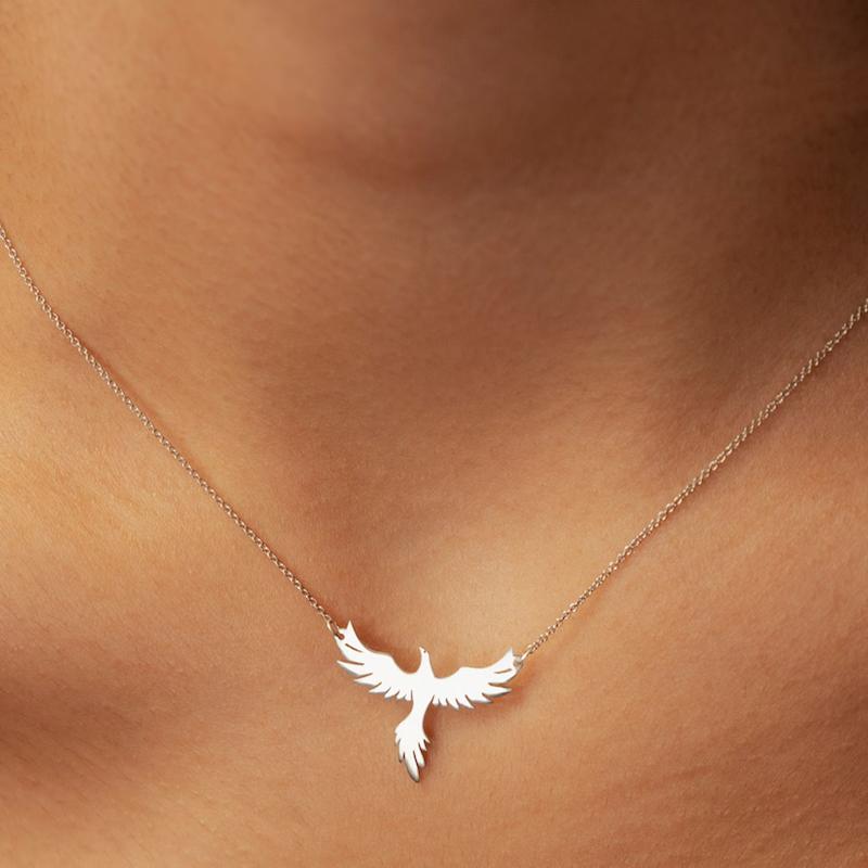 18K Gold Plated Phoenix Pendant Necklace Dainty Mythical Bird Necklaces For Women Stainless Steel Jewelry
18K Gold Plated Phoenix Pendant Necklace Dainty Mythical Bird Necklaces For Women Stainless Steel Jewelry
