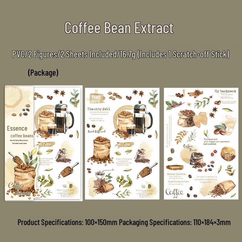 Ketchup Girl Retro Journal Coffee Aroma Stickers - 6 Unique Styles
Ketchup Girl Retro Journal Coffee Aroma Stickers - 6 Unique Styles