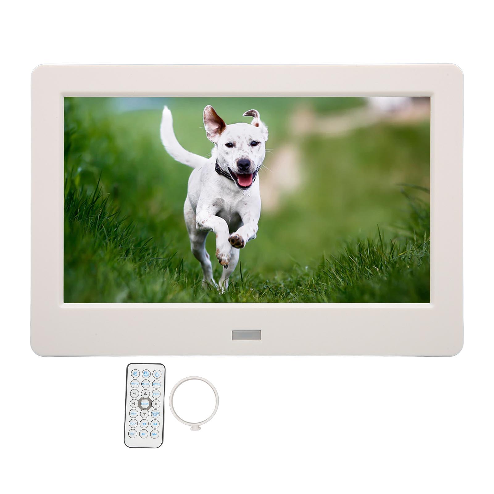 7inch HD Digital Photo Frame Clock Calendar MP3 Music Photo Playback Dual Control Electronic Photo UK Plug
7inch HD Digital Photo Frame Clock Calendar MP3 Music Photo Playback Dual Control Electronic Photo UK Plug