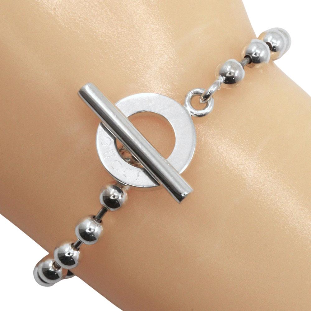 GUCCI toggle Bracelet Silver925 15.1g unisex Used
GUCCI toggle Bracelet Silver925 15.1g unisex Used