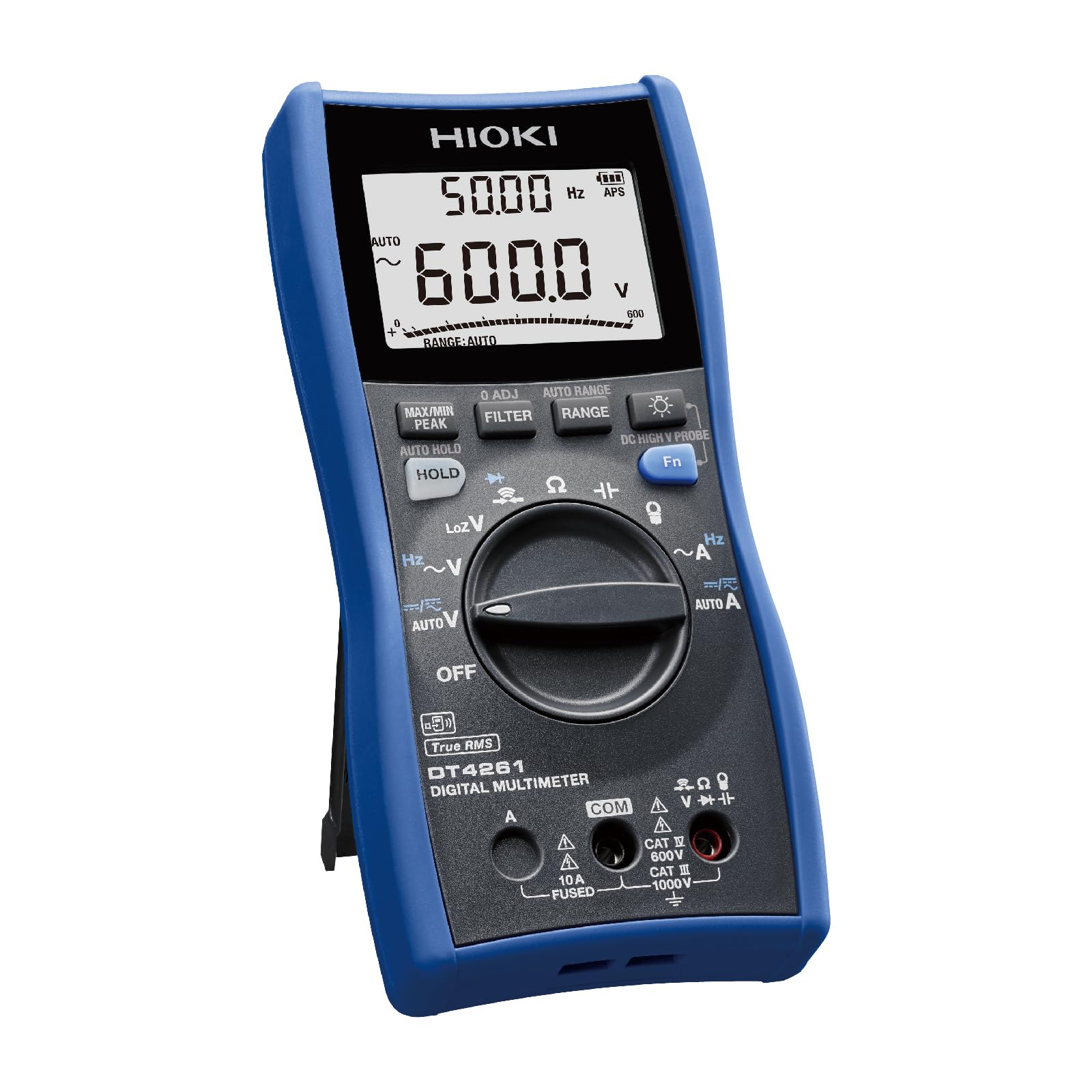HIOKI Digital Multimeter DT4261 Standard Tester DMM Made in Japan Compatible with Wireless Adapter Z3210 (NEW Model)
HIOKI Digital Multimeter DT4261 Standard Tester DMM Made in Japan Compatible with Wireless Adapter Z3210 (NEW Model)