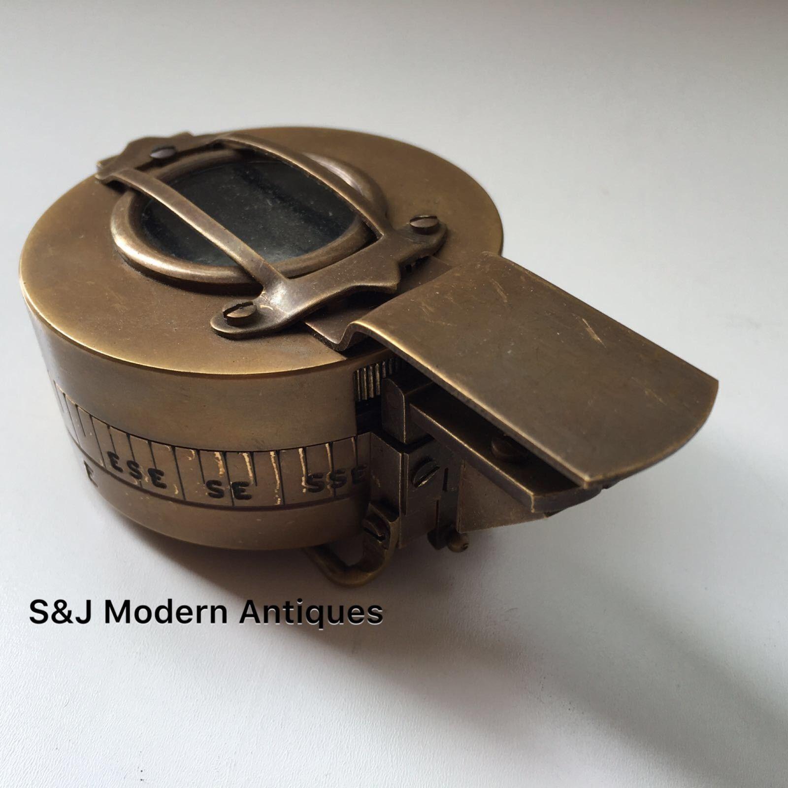 Солдатский военный компас винтажная латунь WW2 реплика 1940 года навигационная марка 3
Солдатский военный компас винтажная латунь WW2 реплика 1940 года навигационная марка 3