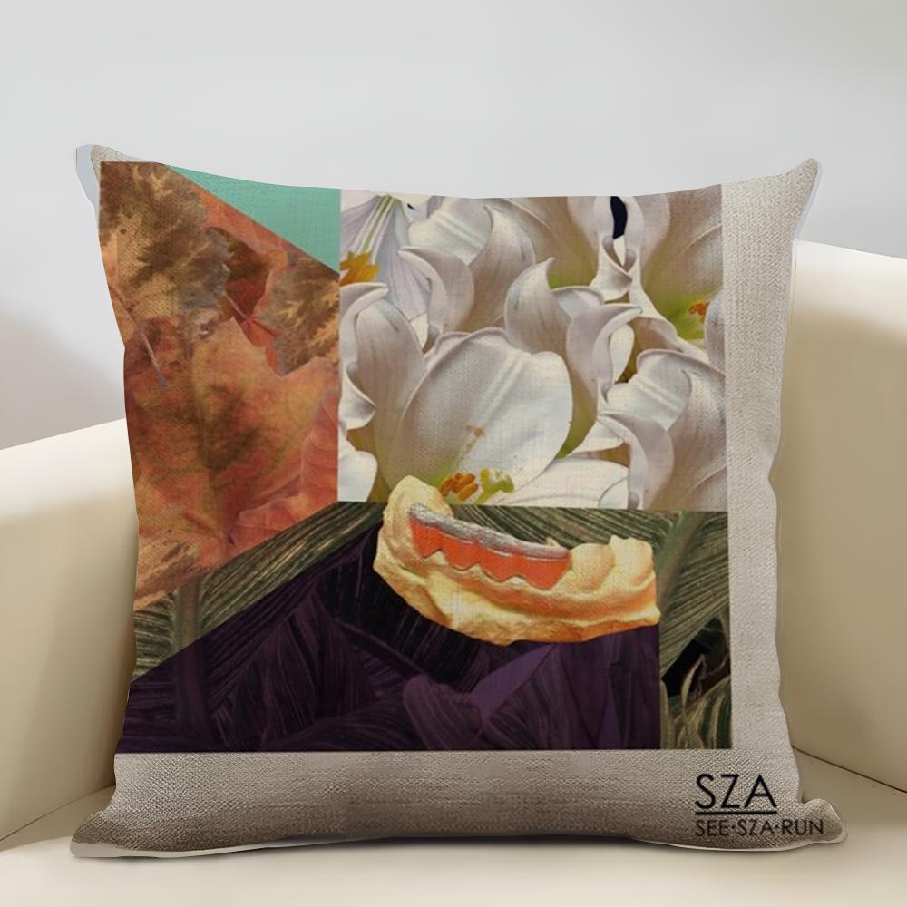 SZA Album Cushion Cover Household Decoration Linen Sofa Cushion Cover: Skin-Friendly & Breathable with Invisible Zipper 12x12Inch
SZA Album Cushion Cover Household Decoration Linen Sofa Cushion Cover: Skin-Friendly & Breathable with Invisible Zipper 12x12Inch