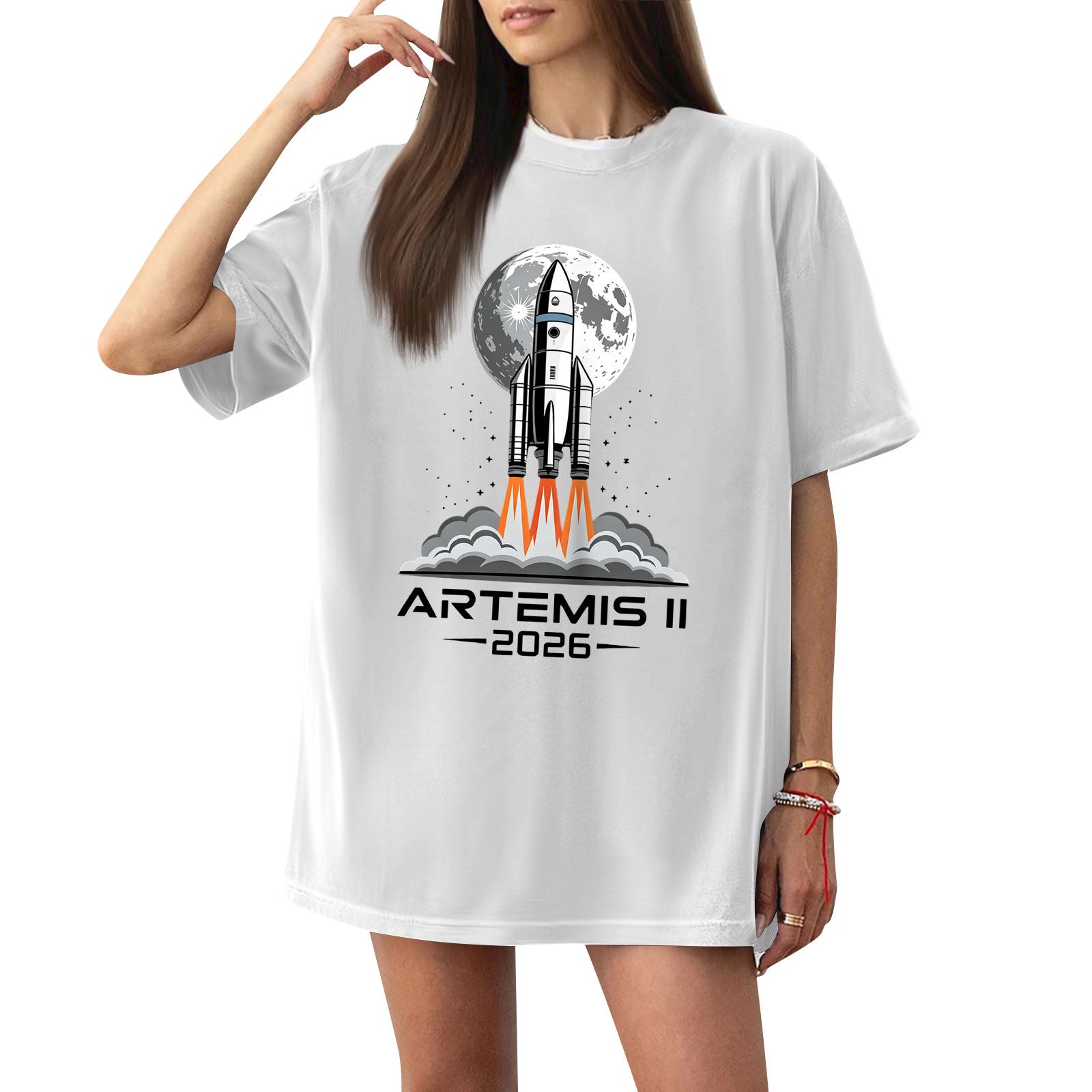 Women Casual Printed Short Sleeve T Shirt Lightweight Comfortable Fit Soft Fabric Stylish Design Versatile Everyday Wear S белый
Women Casual Printed Short Sleeve T Shirt Lightweight Comfortable Fit Soft Fabric Stylish Design Versatile Everyday Wear S белый