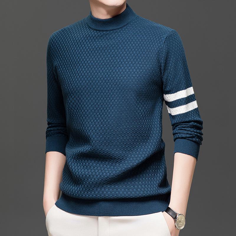 2025 New Men s Winter Thickened Knitwear Half-High Collar Sweater – Versatile Casual Base Layer for Dad 2XL синій
2025 New Men s Winter Thickened Knitwear Half-High Collar Sweater – Versatile Casual Base Layer for Dad 2XL синій