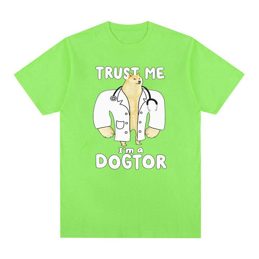 Футболка с надписью «Trust Me I Am A Dogtor Funny Dog Meme», мужская мода, топы с юмором в стиле ретро, футболки унисекс, летняя повседневная футболка из 100% хлопка
Футболка с надписью «Trust Me I Am A Dogtor Funny Dog Meme», мужская мода, топы с юмором в стиле ретро, футболки унисекс, летняя повседневная футболка из 100% хлопка