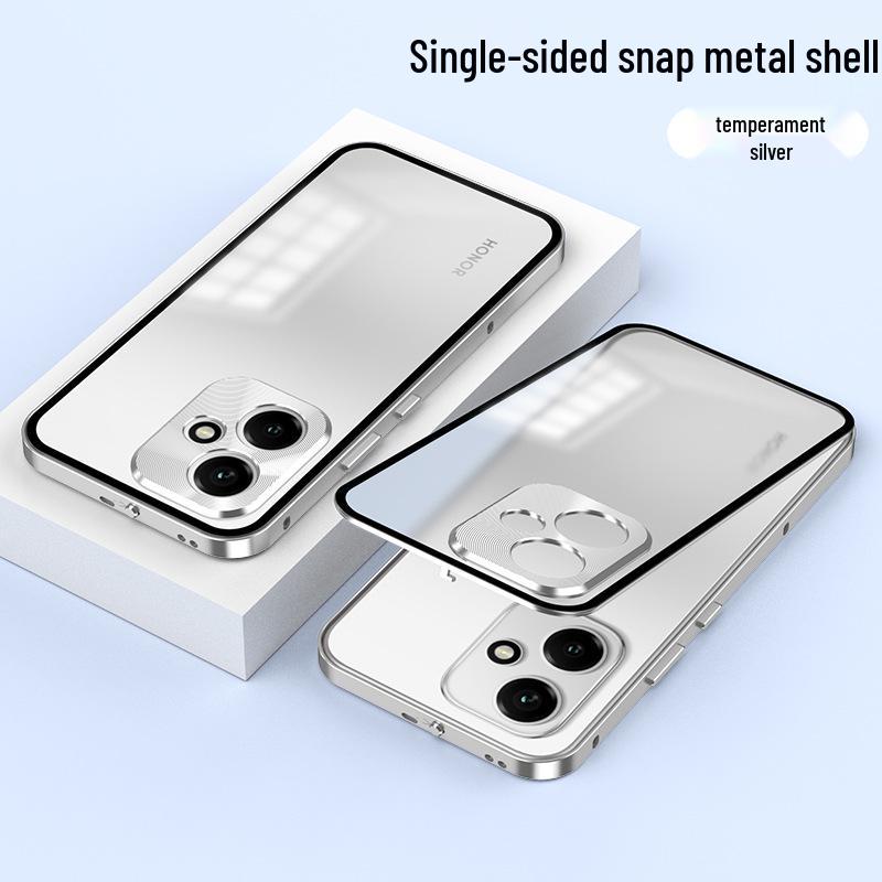 Honor 400/400pro Snap-Button Metal Frame Phone Case with Frosted Back Honor 400 Pro
Honor 400/400pro Snap-Button Metal Frame Phone Case with Frosted Back Honor 400 Pro