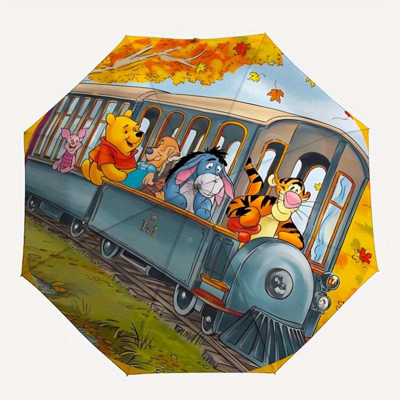 1pc Winnie the Pooh Automatic Folding Umbrella, 8-Rib Portable & Foldable Design, Highqualityy0722153
1pc Winnie the Pooh Automatic Folding Umbrella, 8-Rib Portable & Foldable Design, Highqualityy0722153