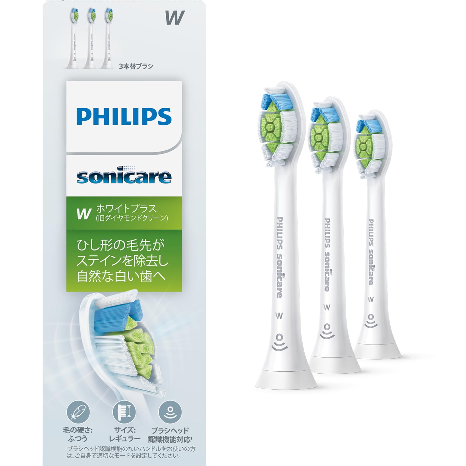 Сменная щетка Philips Sonicare White Plus Regular Genuine WC White (3 куска) HX6063/67
Сменная щетка Philips Sonicare White Plus Regular Genuine WC White (3 куска) HX6063/67
