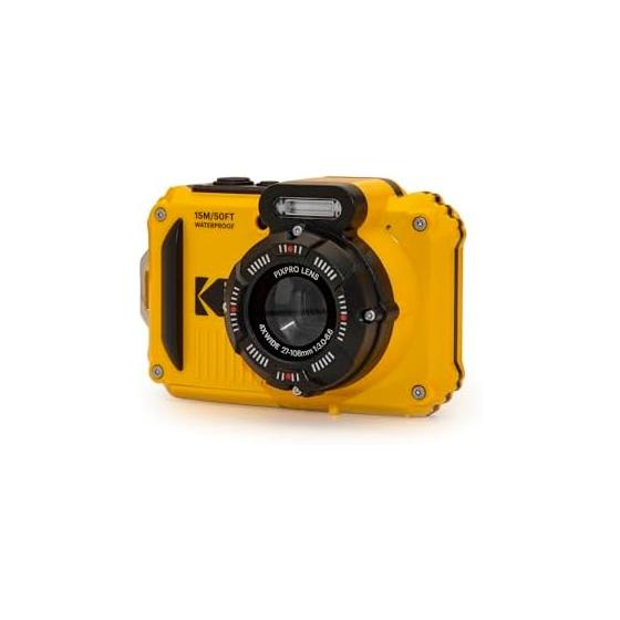 Компактна цифрова камера PIXPRO KODAK Водонепроникна Пилозахисна Ударостійка Режим CALS 16 мільйонів пікселів 4-кратне оптичне збільшення Жовтий WPZ2-AMZ
Компактна цифрова камера PIXPRO KODAK Водонепроникна Пилозахисна Ударостійка Режим CALS 16 мільйонів пікселів 4-кратне оптичне збільшення Жовтий WPZ2-AMZ