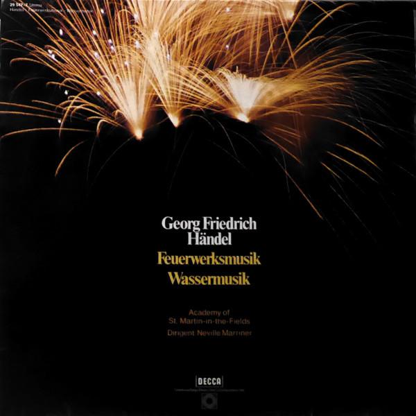 LP Record GEORG FRIEDRICH HNDEL THE ACADEM Feuerwerksmusik Wassermusik 29547 Decca Germany Classical Used
LP Record GEORG FRIEDRICH HNDEL THE ACADEM Feuerwerksmusik Wassermusik 29547 Decca Germany Classical Used