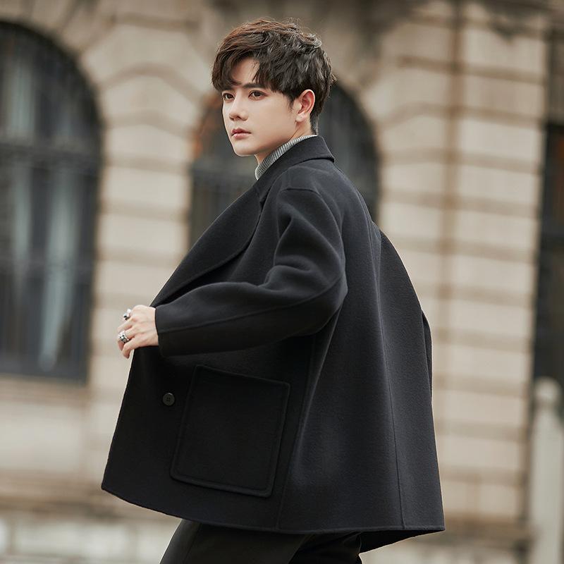 Double-sided Wool Suit Jacket Men s Non-cashmere High-end Short Coat Winter Medium and Long Thick Trench Coat 2XL чорний
Double-sided Wool Suit Jacket Men s Non-cashmere High-end Short Coat Winter Medium and Long Thick Trench Coat 2XL чорний