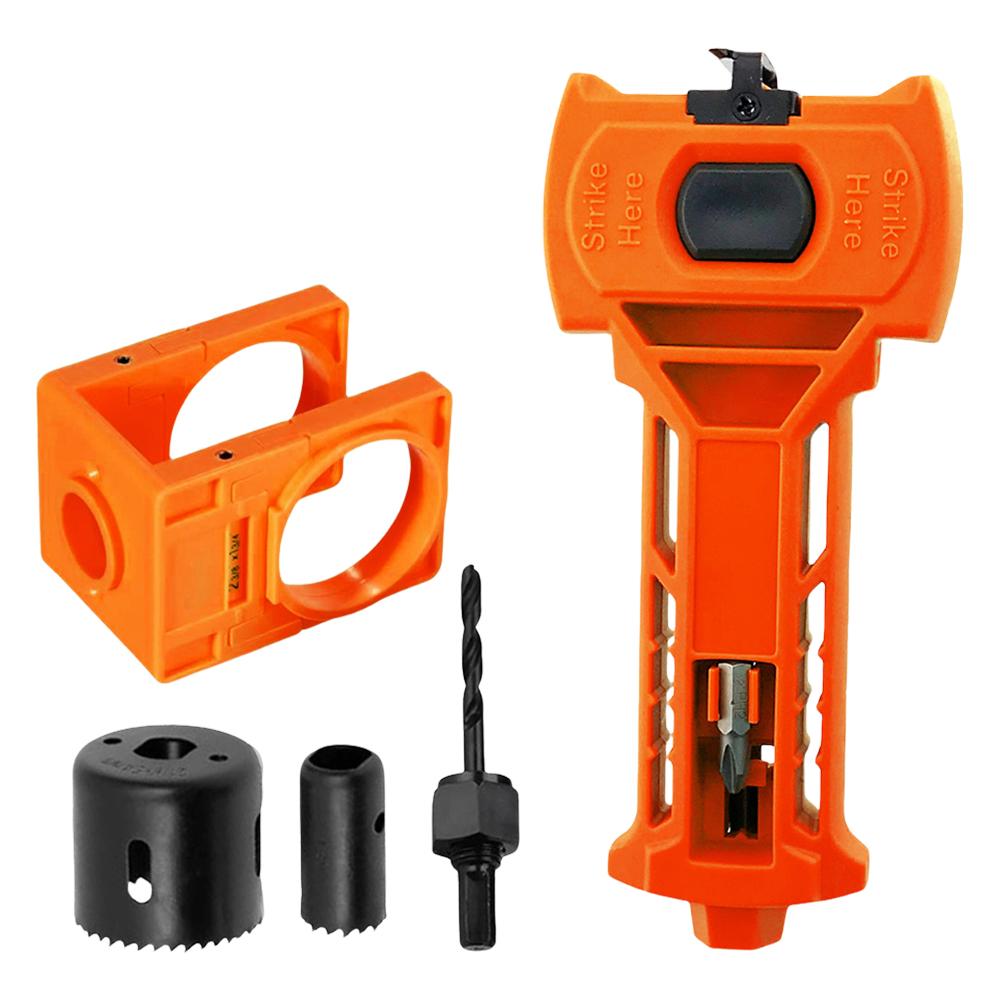 Door Latch Installation Kit Door Lock Hole Saw Set Ball Lock Hole Opener for Built-in Scoring and Chisel Tools помаранчевий
Door Latch Installation Kit Door Lock Hole Saw Set Ball Lock Hole Opener for Built-in Scoring and Chisel Tools помаранчевий