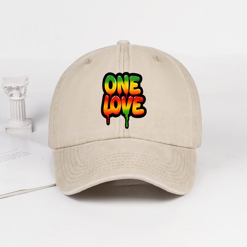 ONE LOVE Graffiti Print Washed Baseball Cap Soft comfortable adjustable lightweight breathable Vibrant reggaeinspired gra
ONE LOVE Graffiti Print Washed Baseball Cap Soft comfortable adjustable lightweight breathable Vibrant reggaeinspired gra
