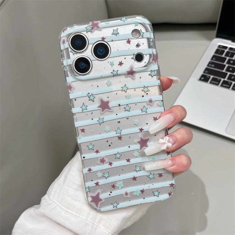 Simple Blue Striped Star Apple iPhone 13/14/15/16/17Pro Max Anti-Fall Case 15 Pro (no packaging)
Simple Blue Striped Star Apple iPhone 13/14/15/16/17Pro Max Anti-Fall Case 15 Pro (no packaging)