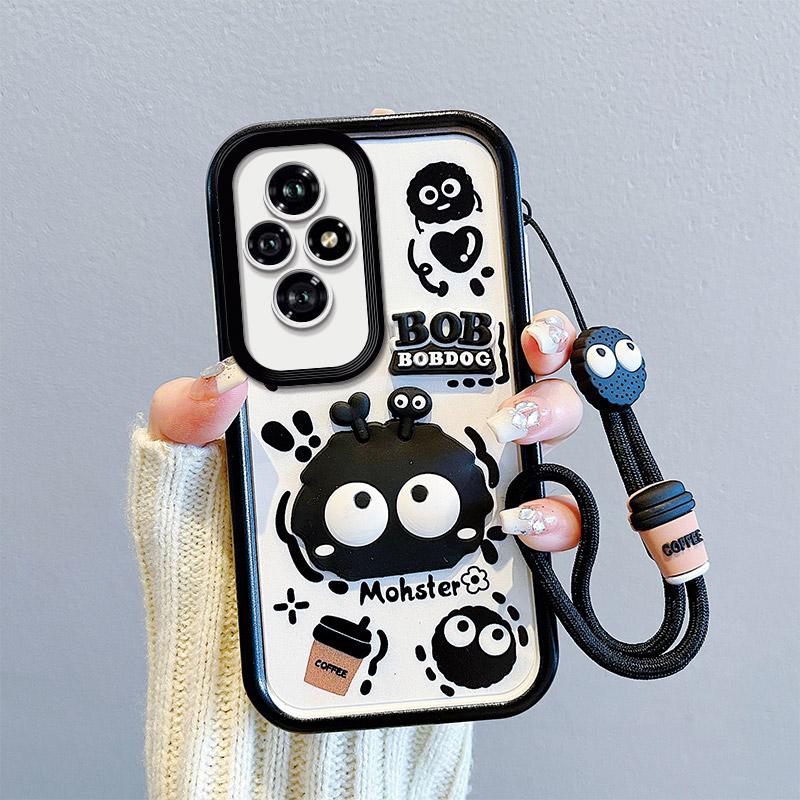 Противоударный чехол KEYSION для HONOR 200 Pro 5G с ремешком, мягкий силиконовый милый 3D-мультяшный чехол для телефона-куклы для Huawei Honor 200 5G for Honor 200
Противоударный чехол KEYSION для HONOR 200 Pro 5G с ремешком, мягкий силиконовый милый 3D-мультяшный чехол для телефона-куклы для Huawei Honor 200 5G for Honor 200