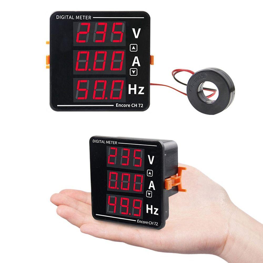 High-precision Voltmeter Ammeter Frequency Meter LED Digital Display Multimeter Panel Home
High-precision Voltmeter Ammeter Frequency Meter LED Digital Display Multimeter Panel Home