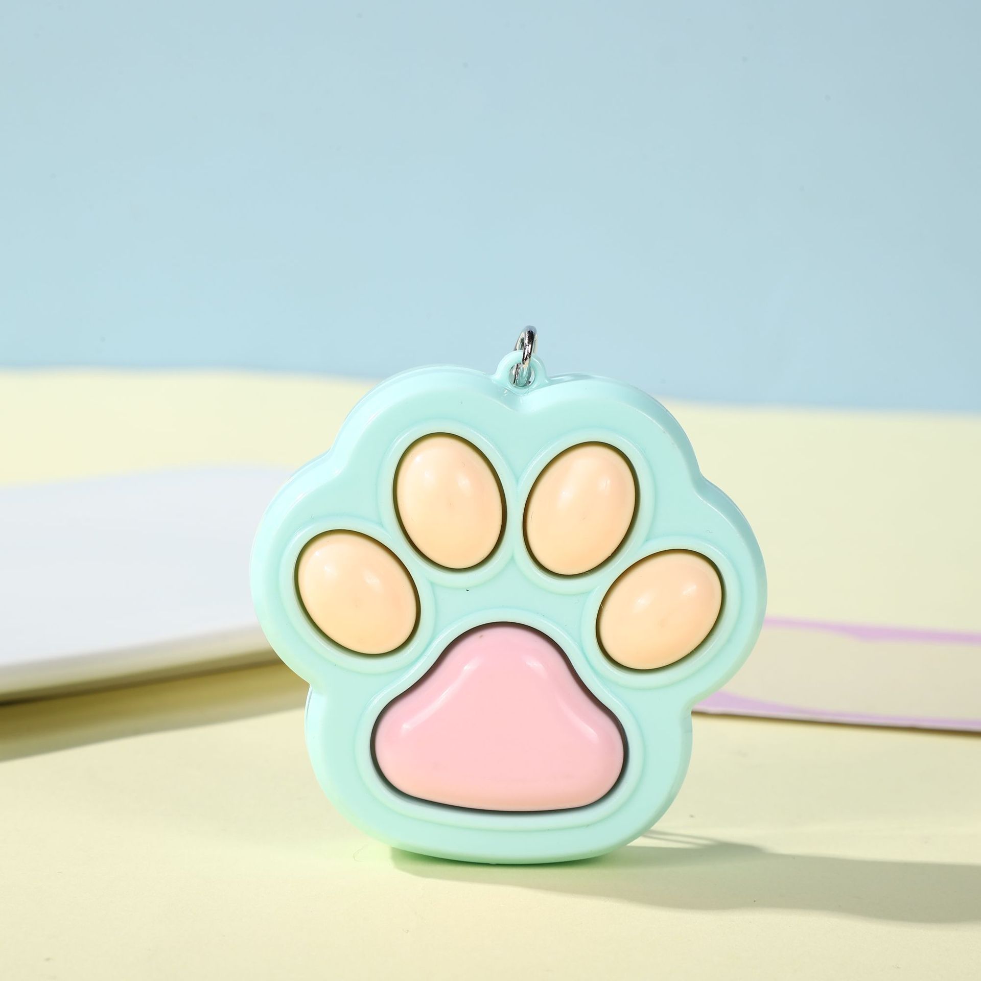 Cartoon Cat Claw Button Decompression Toy Key Pendant Bag Accessories Creative Keychain
Cartoon Cat Claw Button Decompression Toy Key Pendant Bag Accessories Creative Keychain
