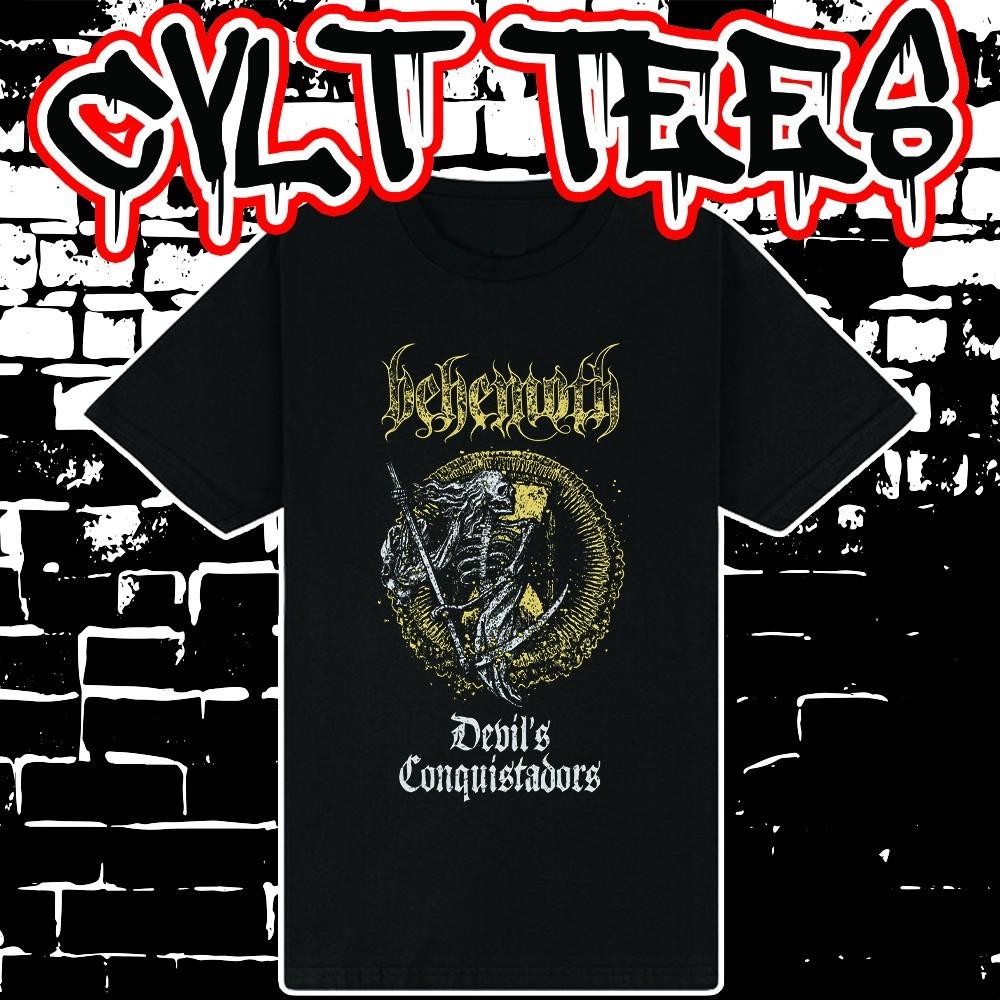 Behemoth style Devil s Conquistadors Band Tee ~ 100% Cotton Unisex T-Shirt L
Behemoth style Devil s Conquistadors Band Tee ~ 100% Cotton Unisex T-Shirt L