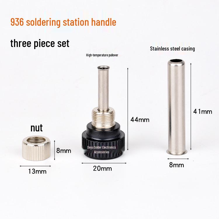 907 Soldering Iron Handle Sleeve Set: Three-Piece 203H/205H Accessory Kit
907 Soldering Iron Handle Sleeve Set: Three-Piece 203H/205H Accessory Kit