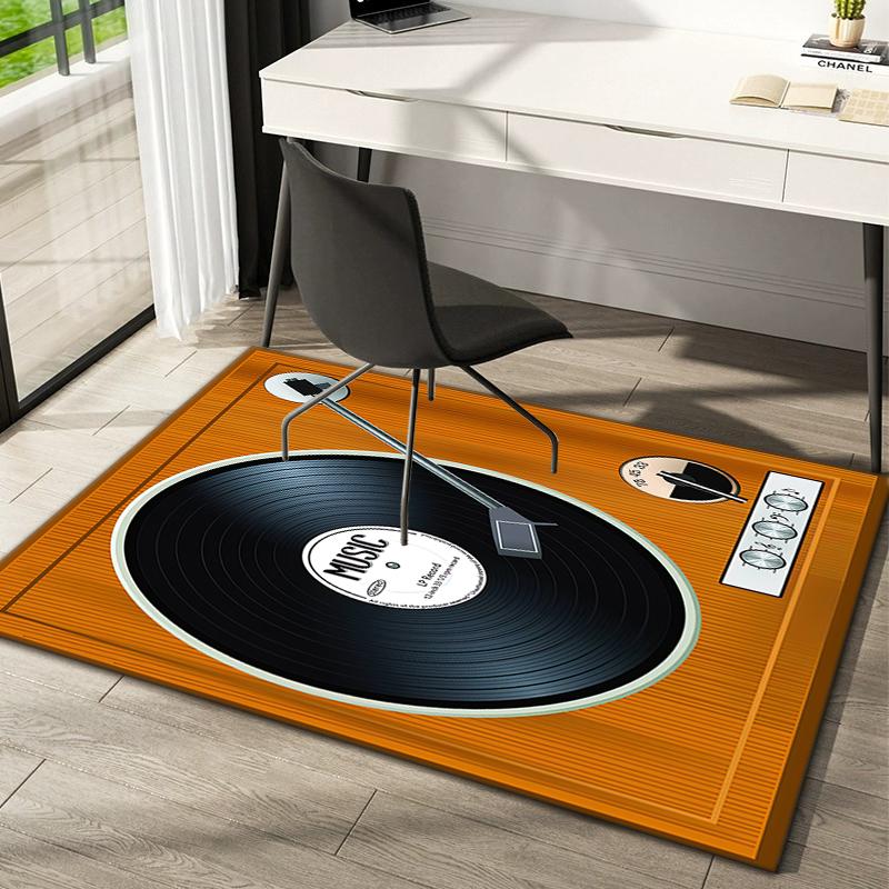 1Pc Music Records Printed circular carpet, home door mat, outdoor travel protection carpet A18 40x60cm( 15x23in )
1Pc Music Records Printed circular carpet, home door mat, outdoor travel protection carpet A18 40x60cm( 15x23in )