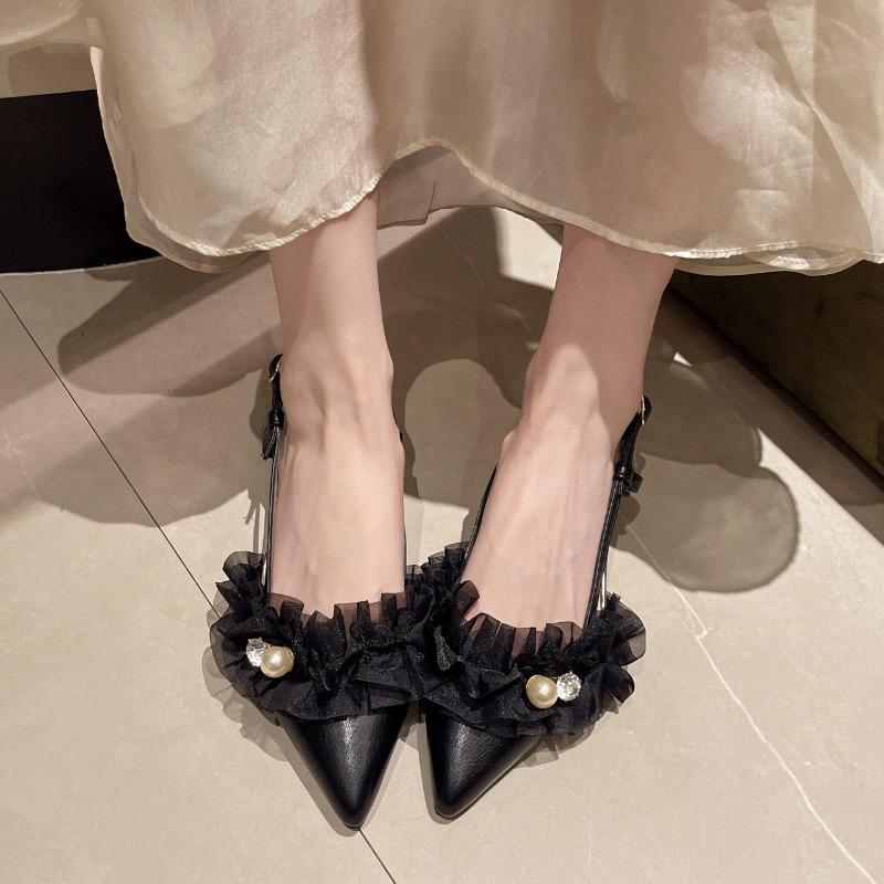 Ladies Shoes 2025 Slingbacks Women s High Heels Buckle Strap Dress Pumps Women Pearl Crystal Pointed Toe Lace Med Heel Sandals 35 покинуть белый
Ladies Shoes 2025 Slingbacks Women s High Heels Buckle Strap Dress Pumps Women Pearl Crystal Pointed Toe Lace Med Heel Sandals 35 покинуть белый