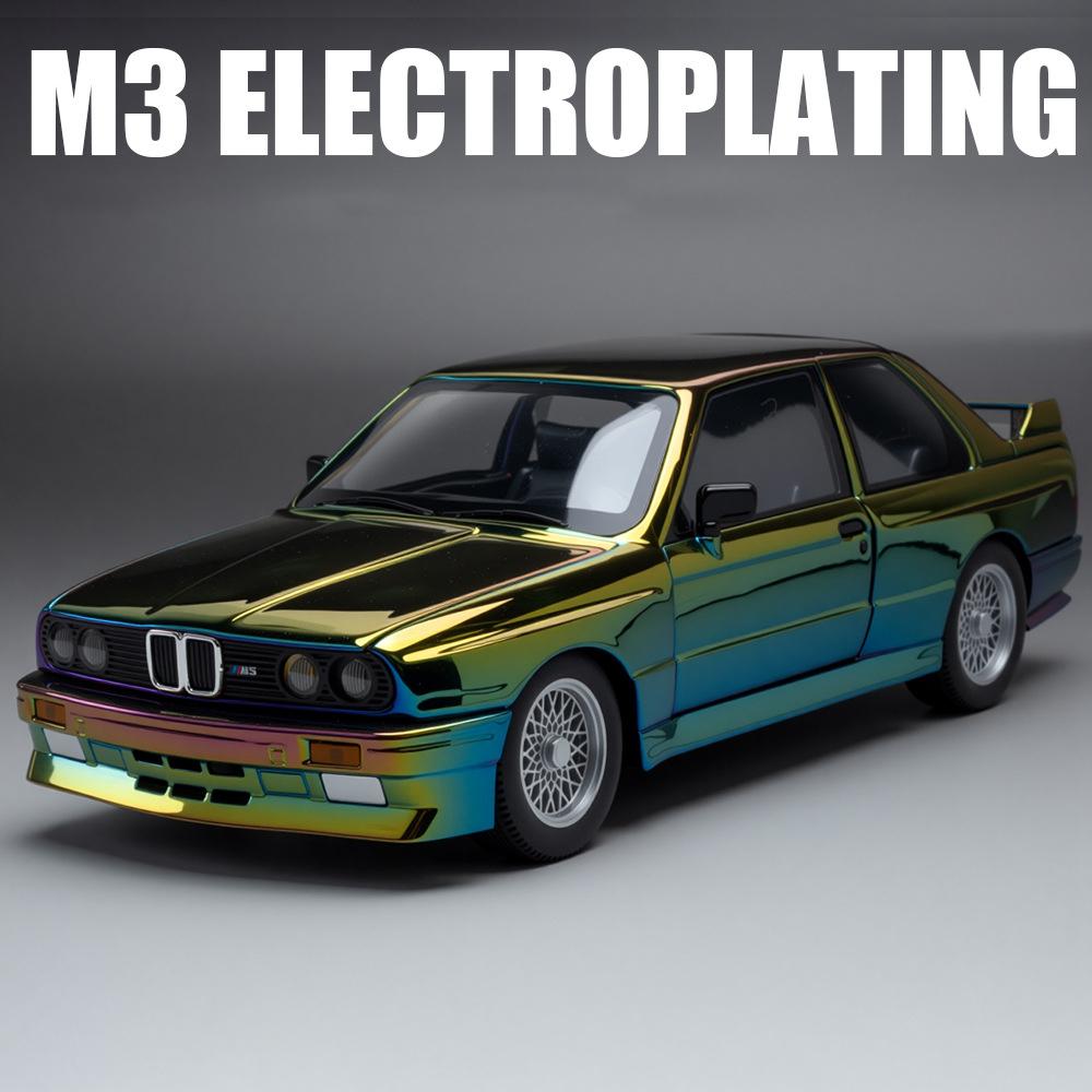 1:24 BMW M3 E30 ELECTROPLATING Alloy Model Alloy Car Model Sound and Light Pull Back Children s Toy Collectibles Birthday Gift
1:24 BMW M3 E30 ELECTROPLATING Alloy Model Alloy Car Model Sound and Light Pull Back Children s Toy Collectibles Birthday Gift