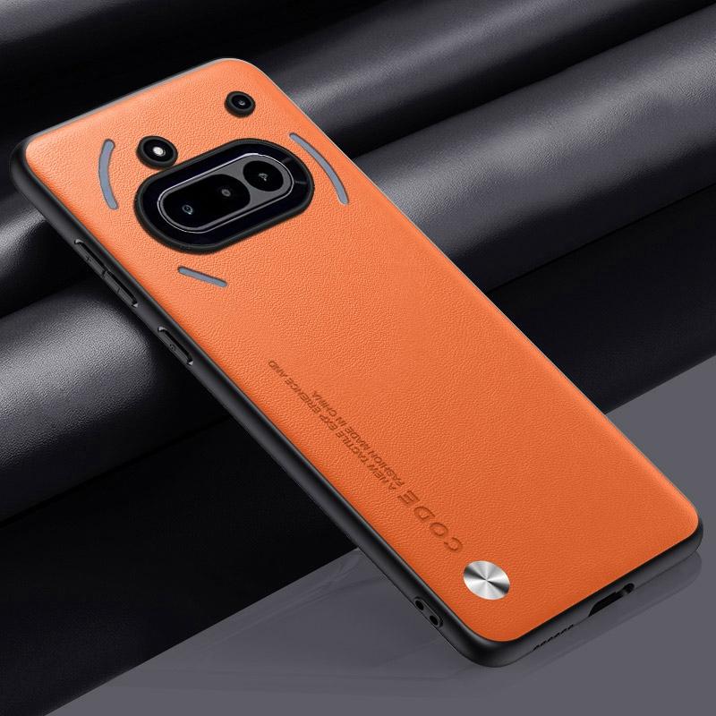 Розкішний чохол з ПУ шкіри для Nothing Phone 3A Задня кришка Матовий силіконовий чохол для телефону з повним захистом для Nothing Phone3A 5G Coque Nothing Phone 3A помаранчевий
Розкішний чохол з ПУ шкіри для Nothing Phone 3A Задня кришка Матовий силіконовий чохол для телефону з повним захистом для Nothing Phone3A 5G Coque Nothing Phone 3A помаранчевий