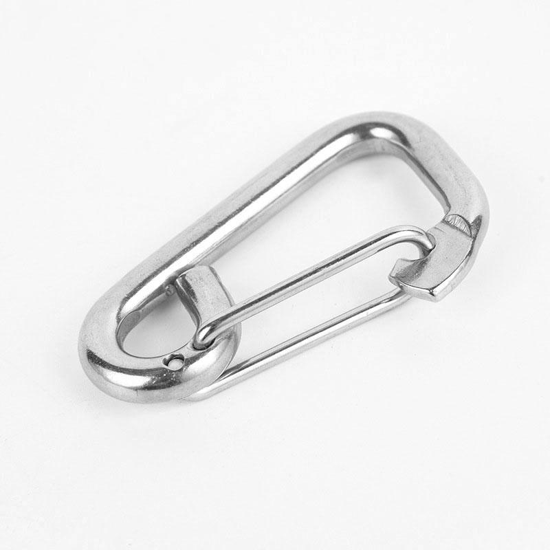 1PC Stainless Steel Diving Safety Buckle D Ring Shape Carabiner Multipurpose Hanging Buckles Diving Hook Kayak Accessories M6
1PC Stainless Steel Diving Safety Buckle D Ring Shape Carabiner Multipurpose Hanging Buckles Diving Hook Kayak Accessories M6