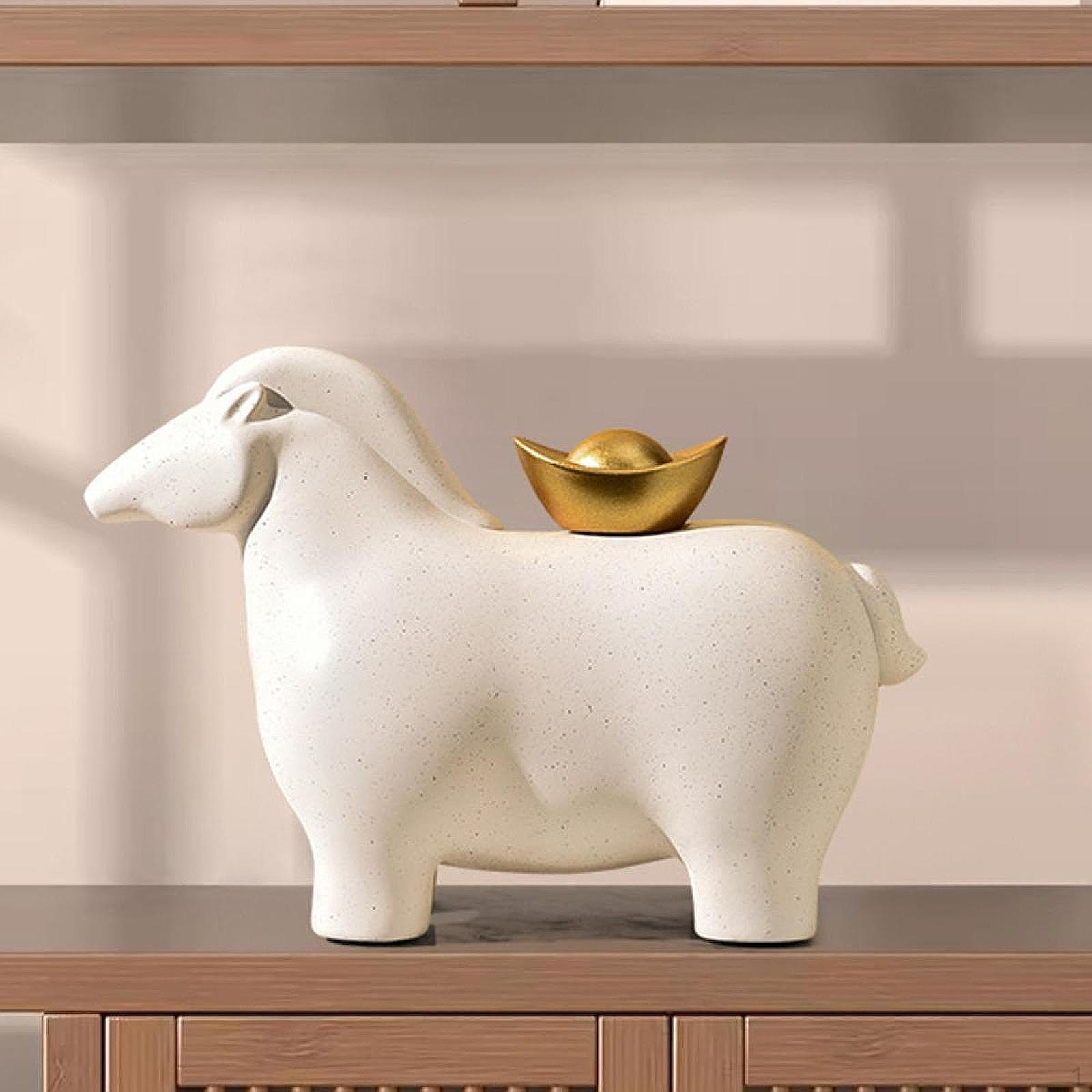 Элегантная скульптура лошади из смолы для домашнего декора белый
Элегантная скульптура лошади из смолы для домашнего декора белый